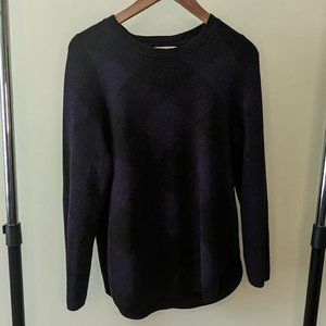 Purple and Black Sweater